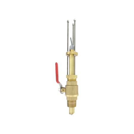Dwyer Instruments 1-1/2in brass valve with nipple A-PFT-HKIT